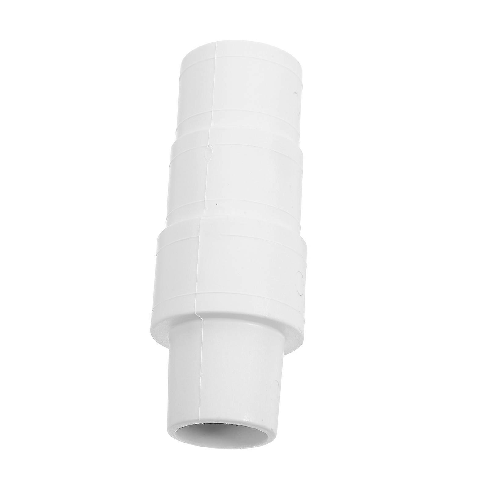 Pool Vacuum Hose Adapter with Durable ABS Material for Pools White Easy InstallationCompatible with Multiple Brands 1 Pack