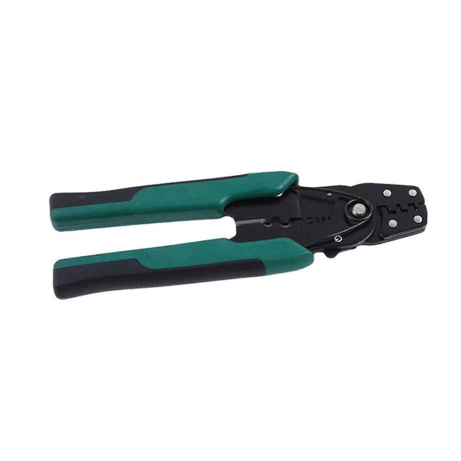 Multifunctional Crimping Tool Set with Wire Stripper, Cutter, and Crimp Connectors for Electrical Wiring Projects