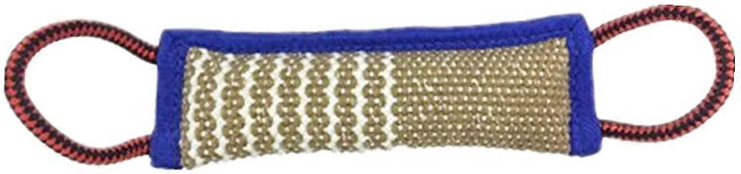 Dog Tug Toy Jute Dog Bite Stick Use jute hemp bite stick for dog training,take molar dog bite stick,sheepdog bite pillow30×7×5cm