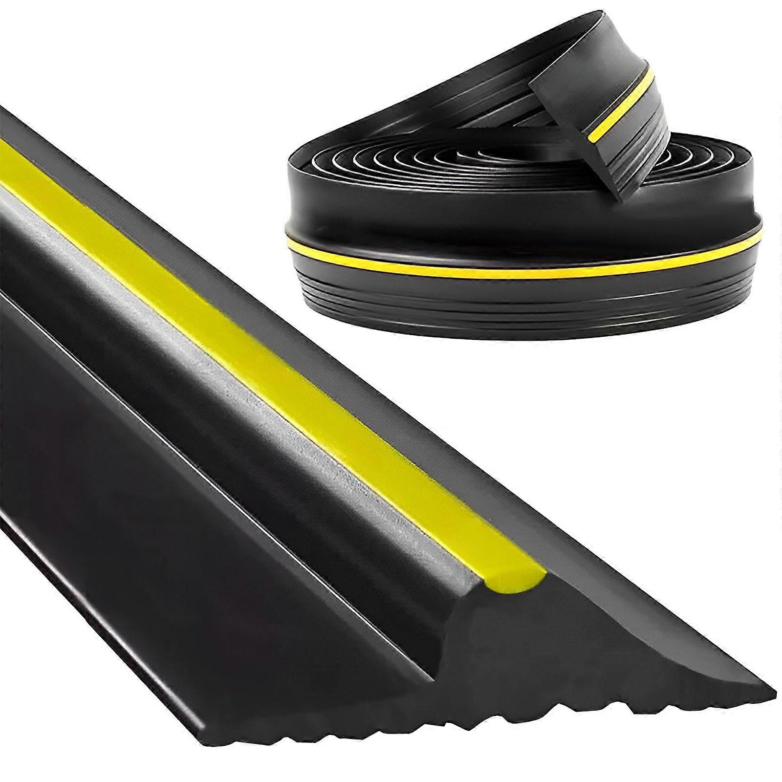 9TF Garage Threshold Weather Door Seal Strap Floor Seal Rubber Strip