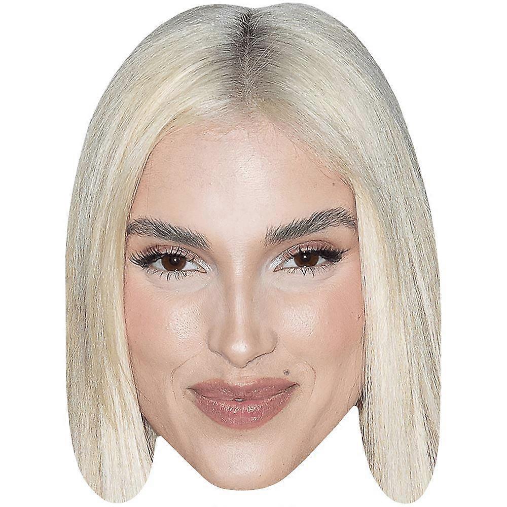 Andrea Mangiamarchi (Smile) Celebrity Mask, Flat Card Face