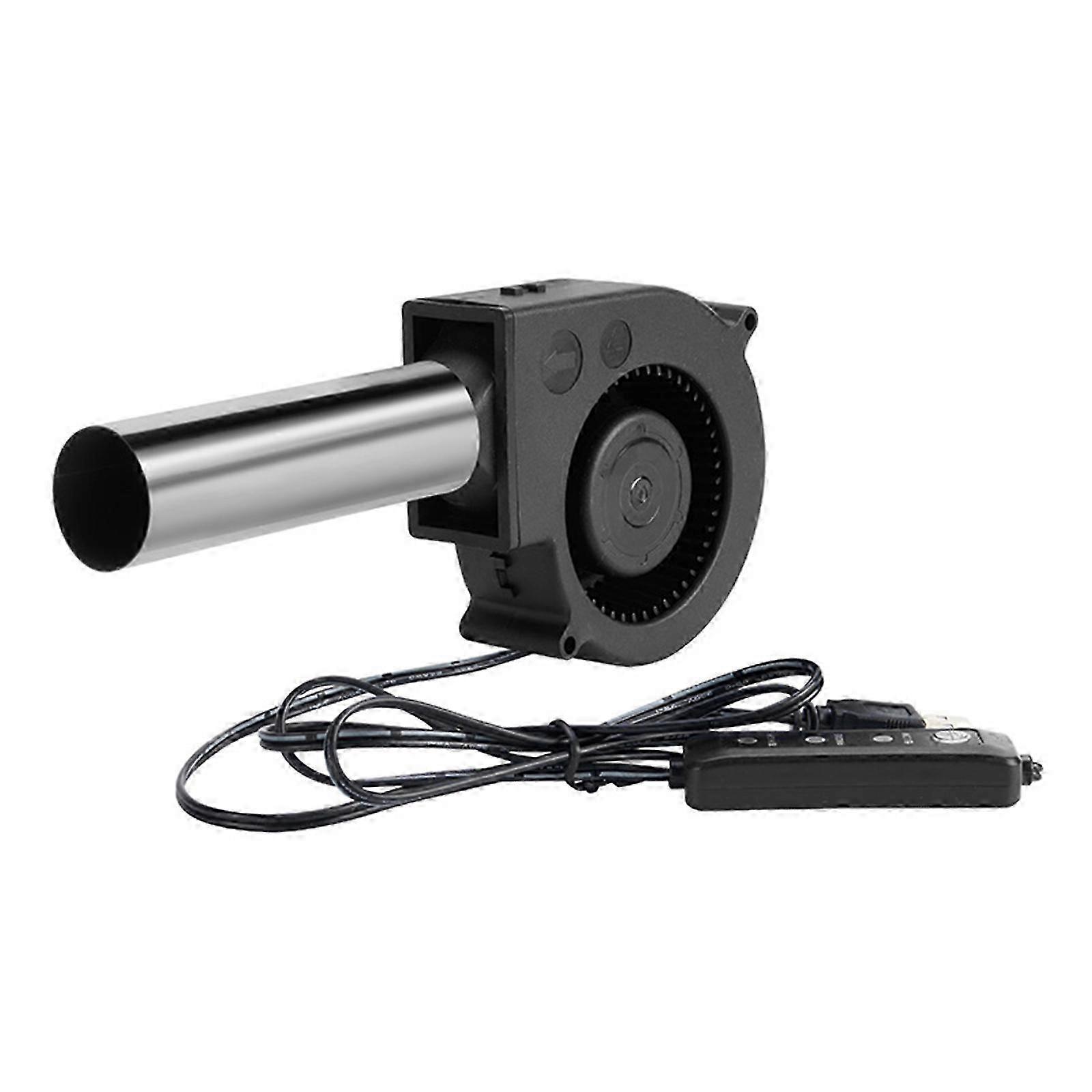 USB Powered 5V Blower Fan With Three Speed Settings For Outdoor Camping BBQ Stove And Fire Pits Efficient Flame BoostingMulticolor SZRH A-D