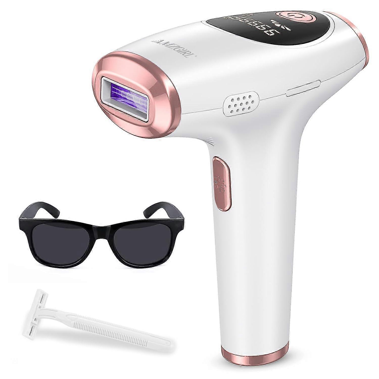 Laser Hair Removal IPL Hair Remover Device For Women And Men Facial And Body Home Use Upgraded To 999,999 Flashes