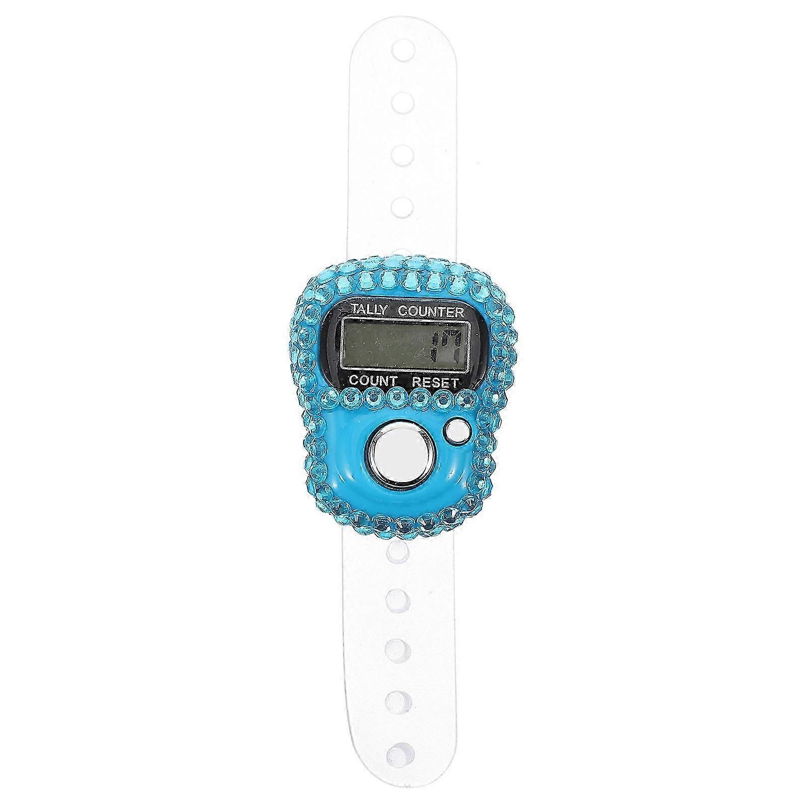 Manual Hand Pull Stroke Tally Counter Handheld Counter Miniature Plastic For Dock Counting 1Set