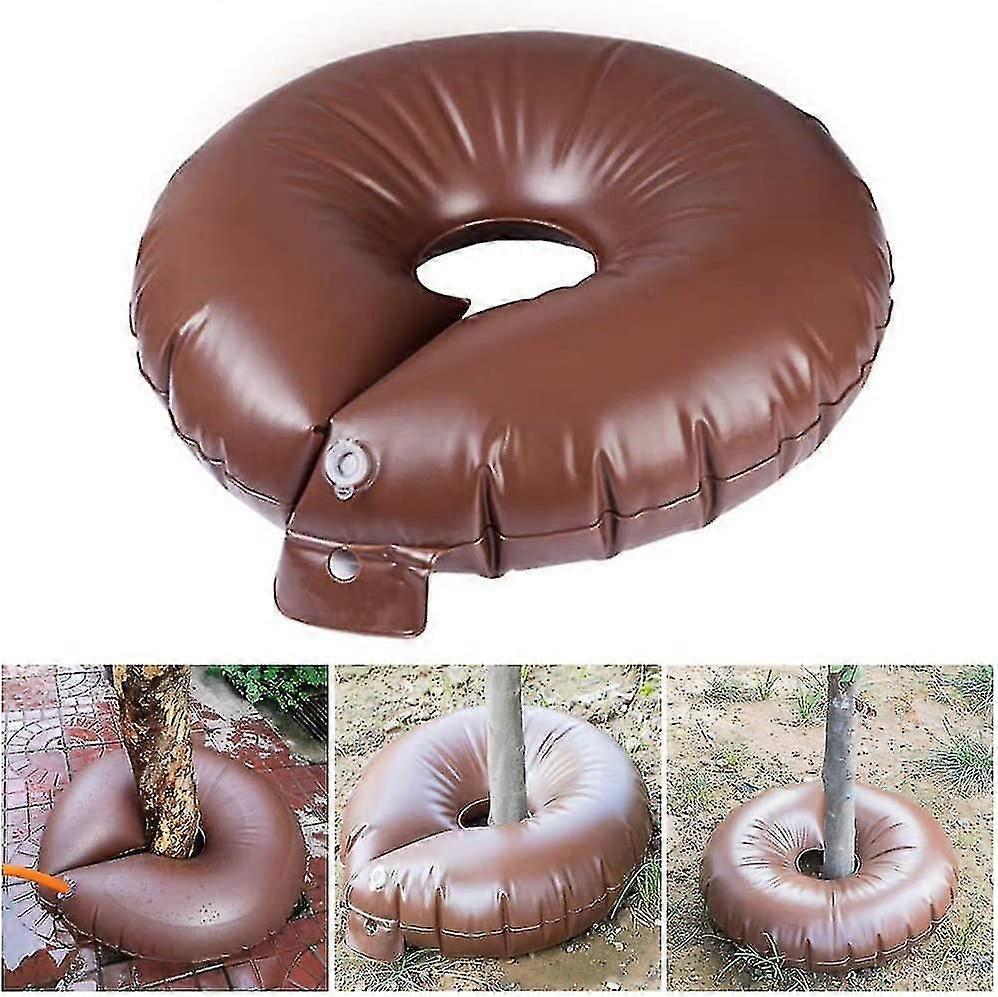 15 Gallon Pvc Tree Watering Ring Bag, Slow Release Reusable Tree Water Bag, Automatic Drip Tree Irrigation Water Bag,hw