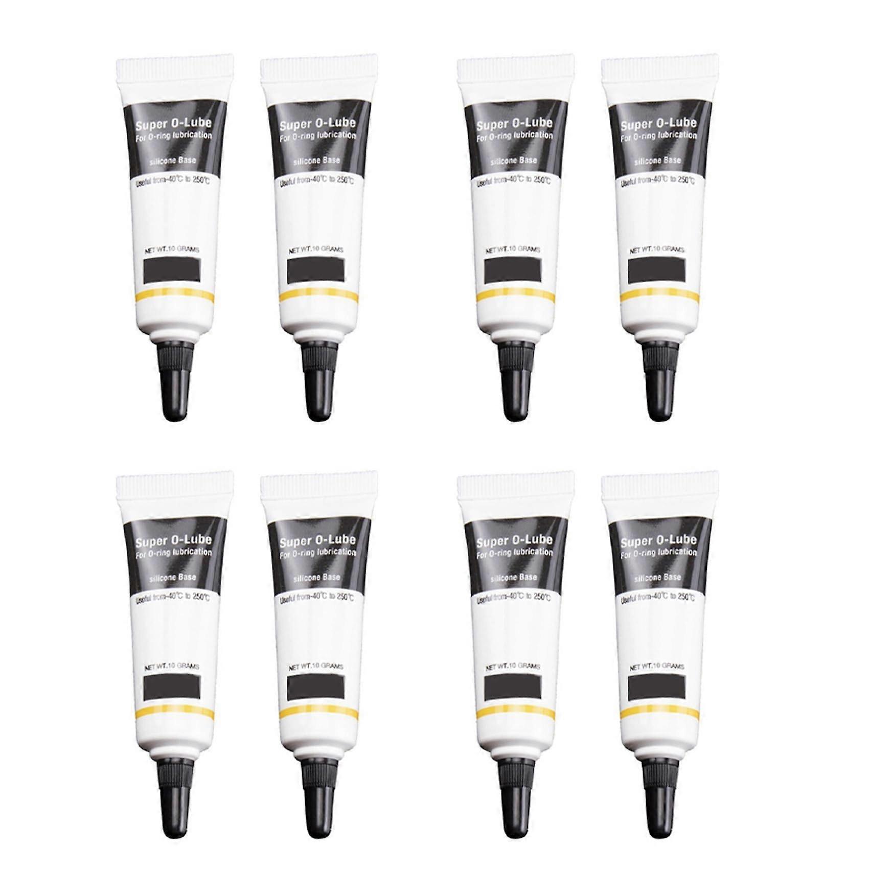 8X High Grade Silicone Grease Lubricant for O-Ring Maintenance in Aquarium Filter Tanks, Non-Toxic O-Lube Solution