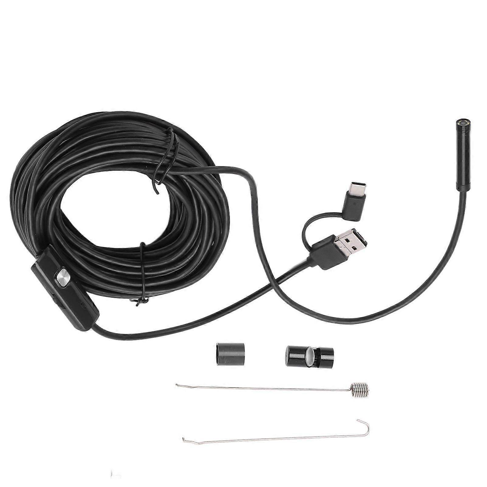 AN1007 7.0mm Industrial Endoscope Flexible Cord 3 In 1 High Definition Rainproof Snake Camera
