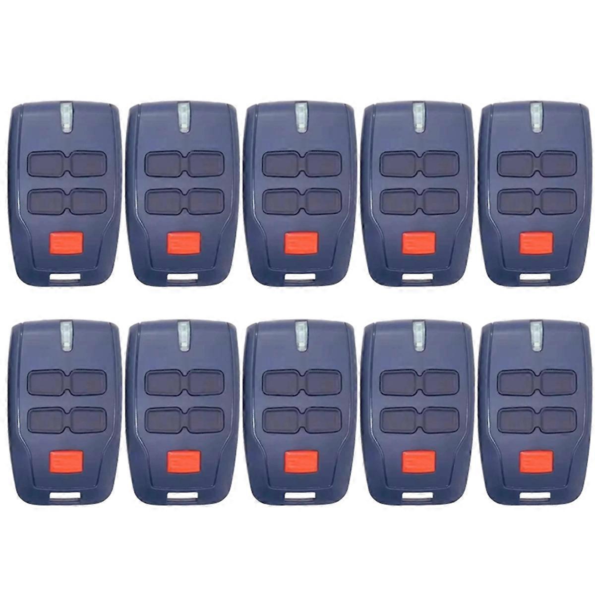 10pcs Remote Control 4 Button 433MHz Rolling Code Garage Door Gate Remote Control for MITTO 2 MITTO