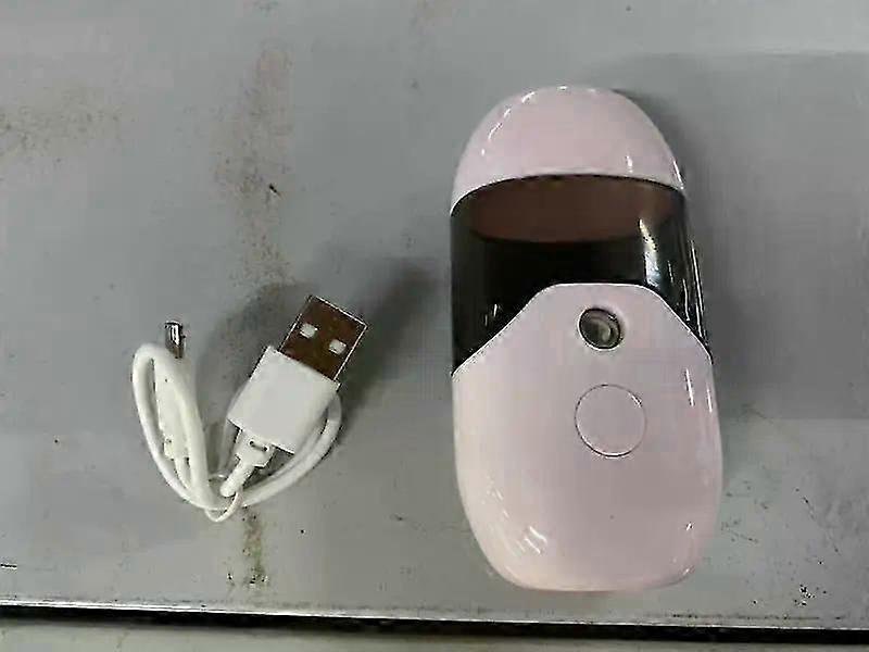 Portable Rechargeable Nano Facial Mist Steamer with USB & Atomizer - Moisturizing Spa Device