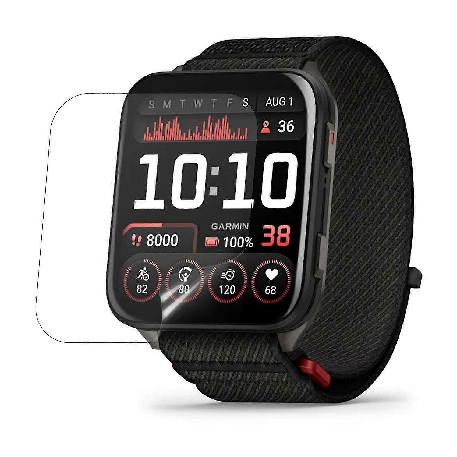 For Garmin Venu X1 Screen Protector TPU HD Clear Smart Watch Film