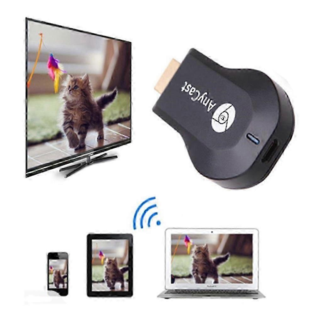 Anycast M4 Plus Chromecast HD 1080P TV Stick Wireless WiFi Display Dongle for IOS
