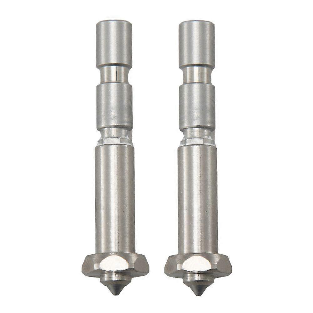 2PCs 0.4mm Nozzle for 3 Max Hardened Steel Nozzle for 3 Max Combo Quick Swap Nozzle for 3 Max