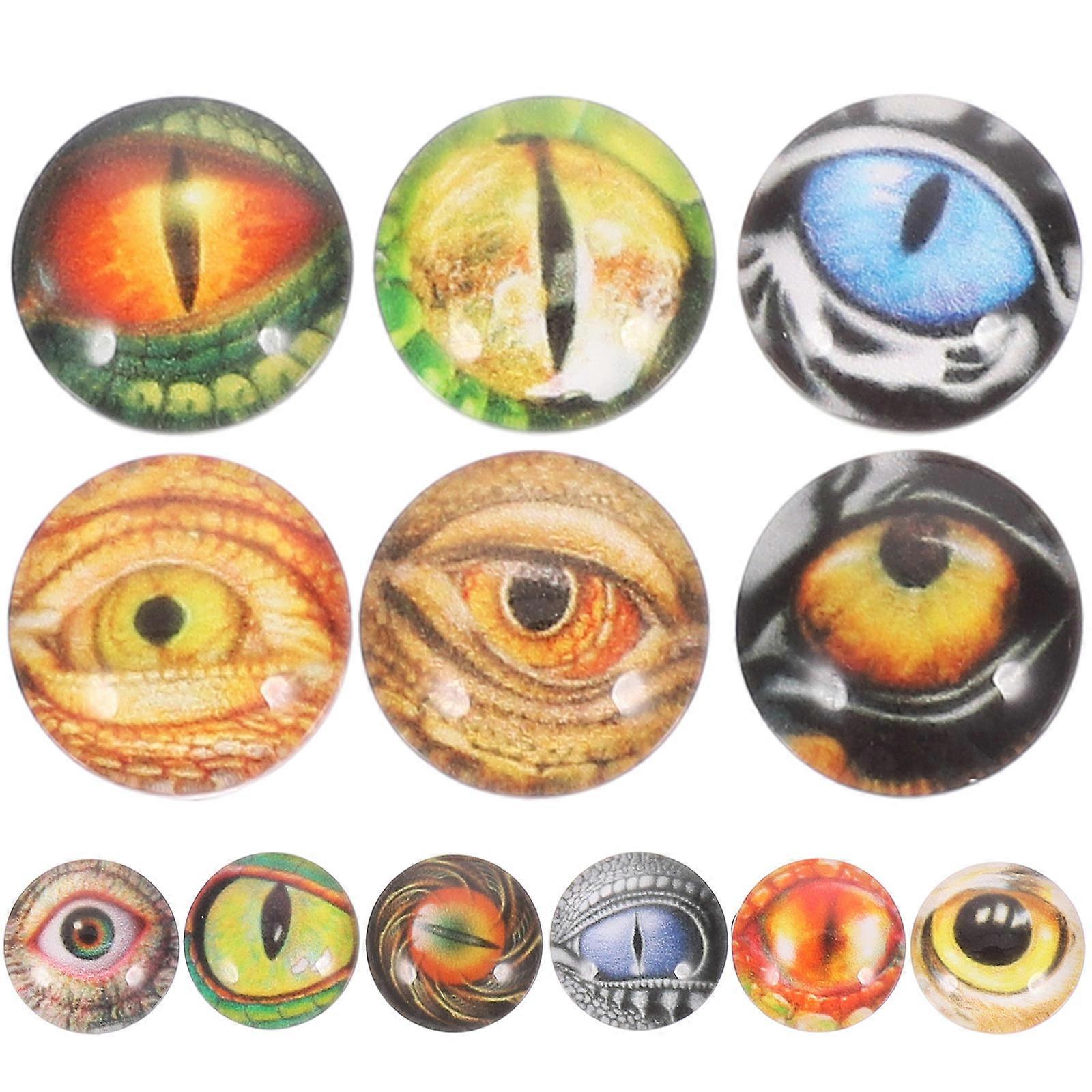 Craft Eyeballs 100Pcs Assorted Fake Eyes Round Shape For Artists Assured Quality For Doll Making