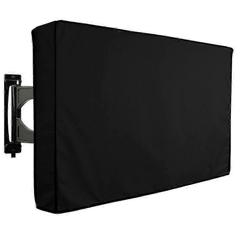 Capa de TV externa à prova de intempéries de 22 a 24 polegadas com parte inferior para LCD LED Plasma
