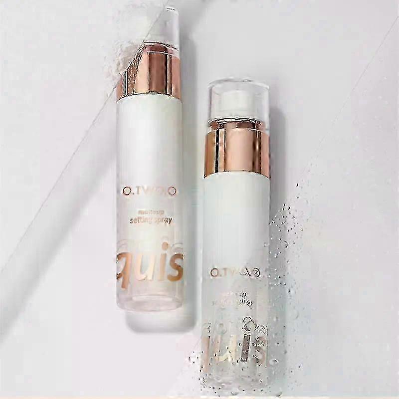 1/2 Bottles Soft Yarn Makeup Setting Spray Hydrating Refreshing Quick Film-forming Fine Uniform Long-lasting Fixing Makeup Spray