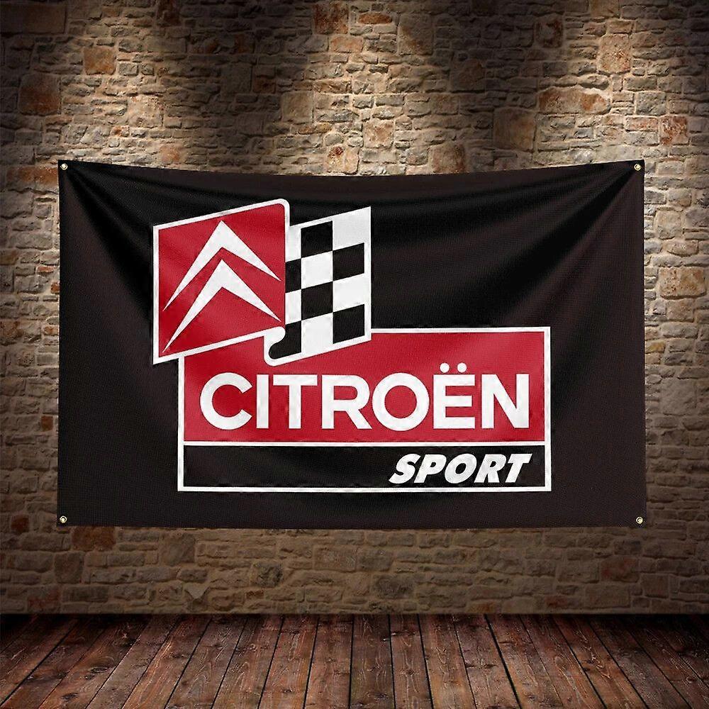 Citroen Citron Flaggskylt Typ 123