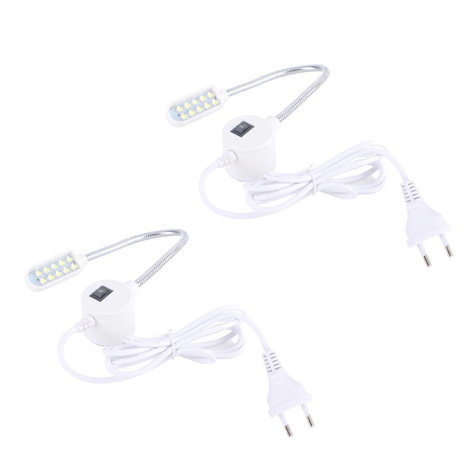 2 Pack Flexible LED Sewing Machine Lights with Magnetic Base