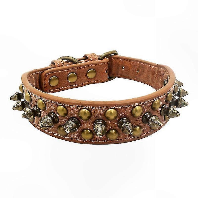 1pc Unique Rivet Design Pet Collar for Dogs