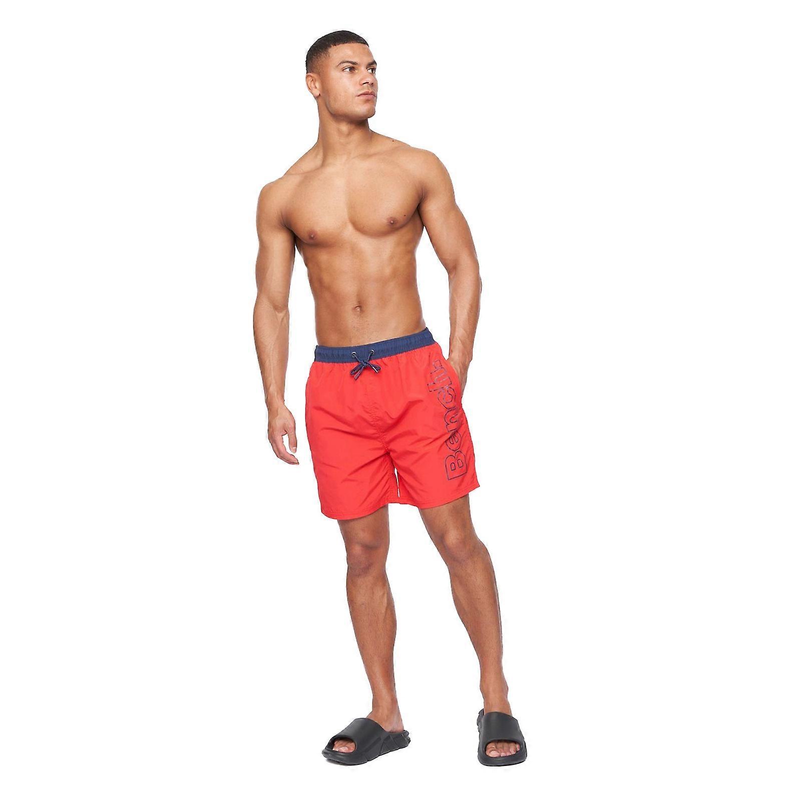 Bench Belize Swim Shorts Red / Navy