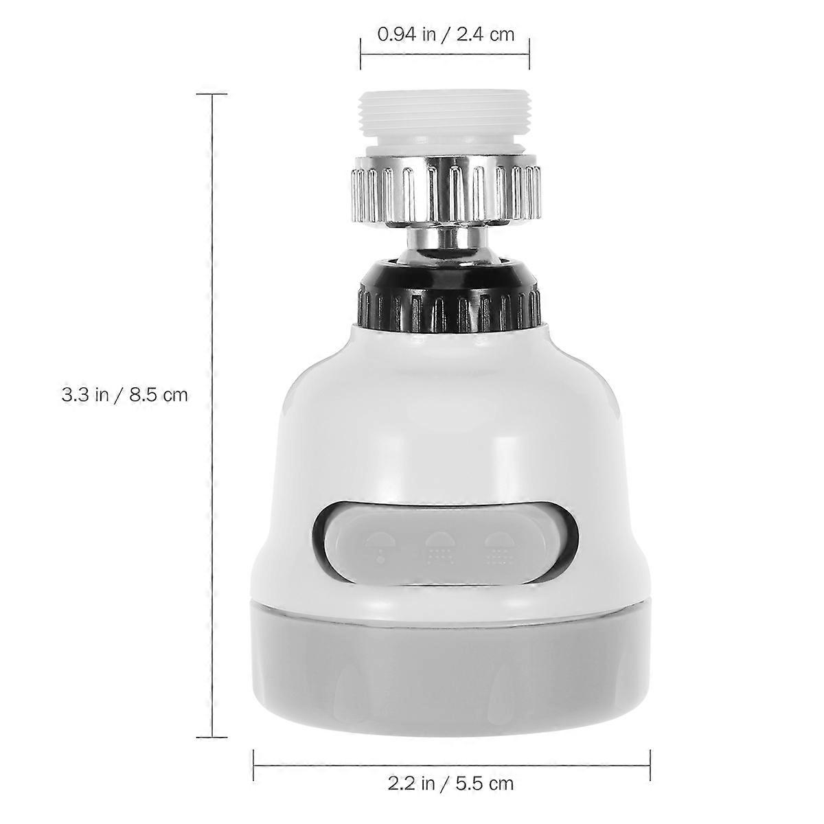 Adjustable Water-saving Sprinkler Kitchen Faucet Accessory 8.5 X 5.5 X 2.5Cm Water Regulator 1Set