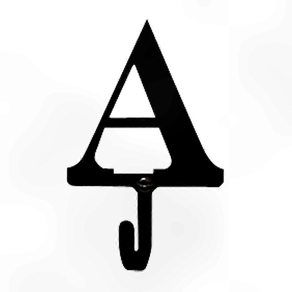 Compact Wall Hook for Letter 'A' Arrangement