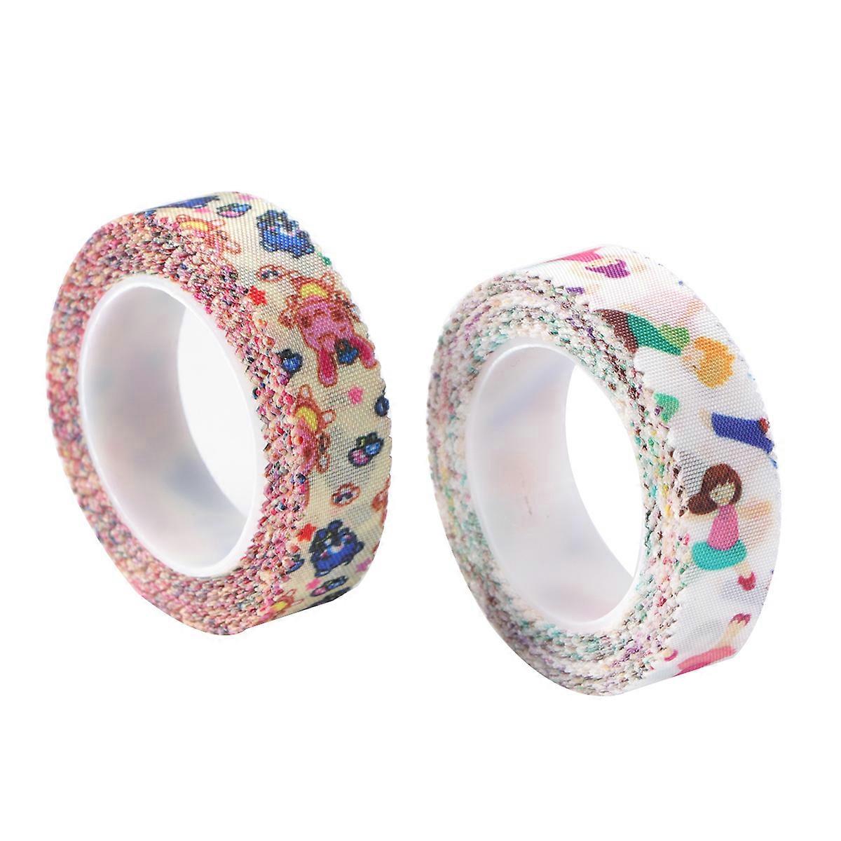 Guzheng Adhesive Tape for Playing 2 Rolls Breathable Finger Protection Tape