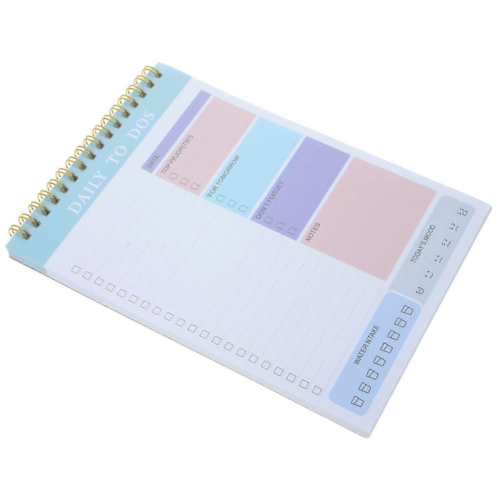 Practical Planner Notepad for Writing Use 5Pcs Tear Off Daily Planner