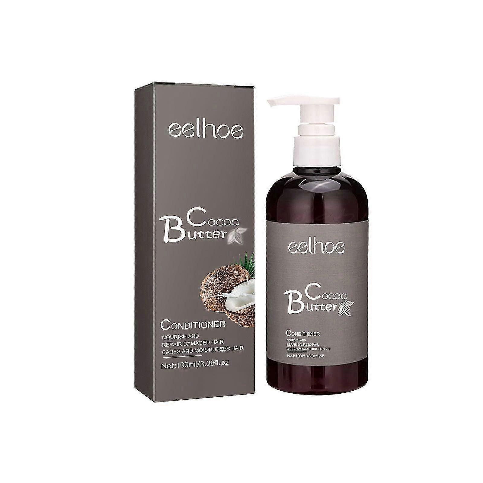 Shampoo Condicionador Suave com Manteiga de Cacau Limpa e suaviza o cabelo Cuidado hidratante com o cabelo