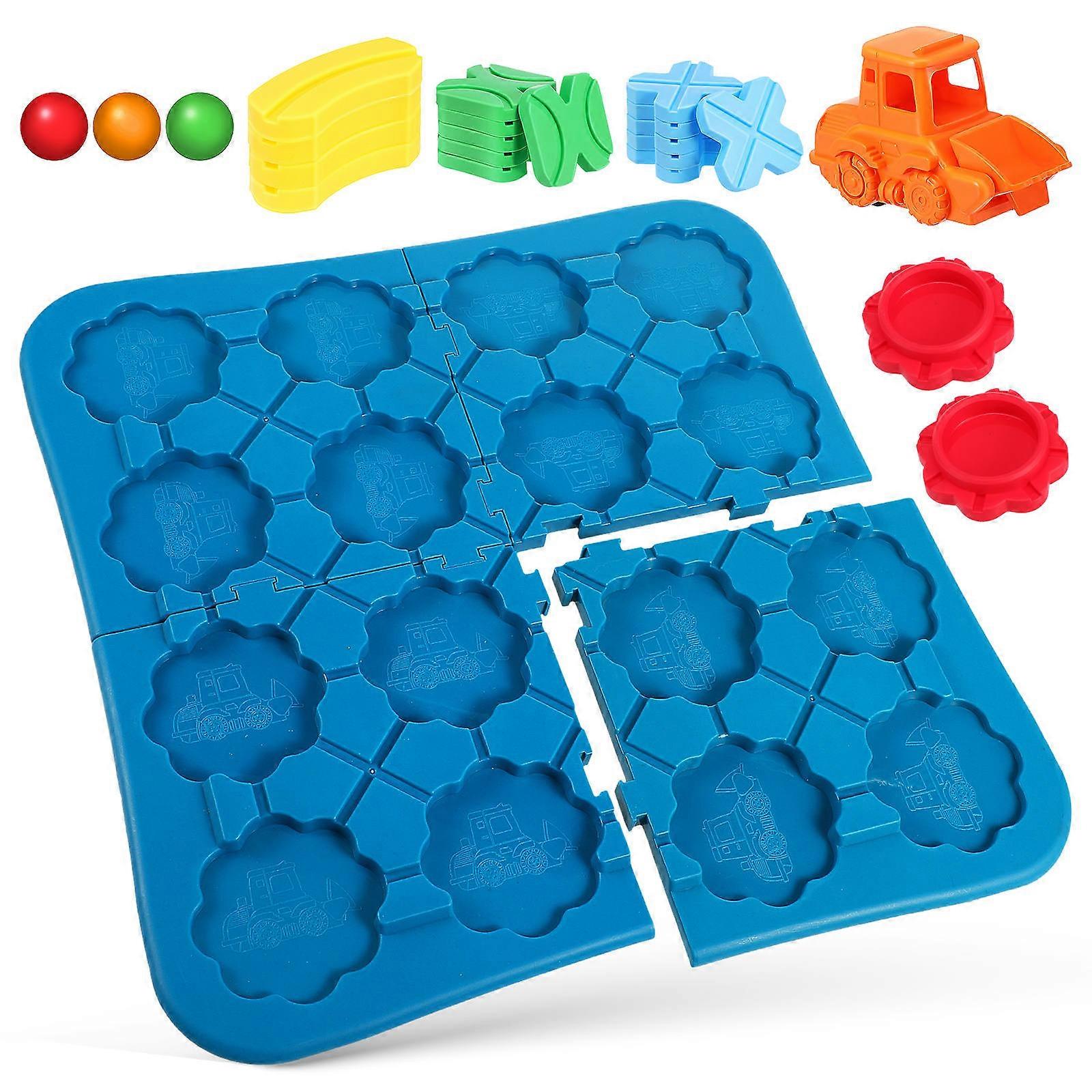 Road Building Toy Maze Puzzle Game for Kids 2Sets Activity
