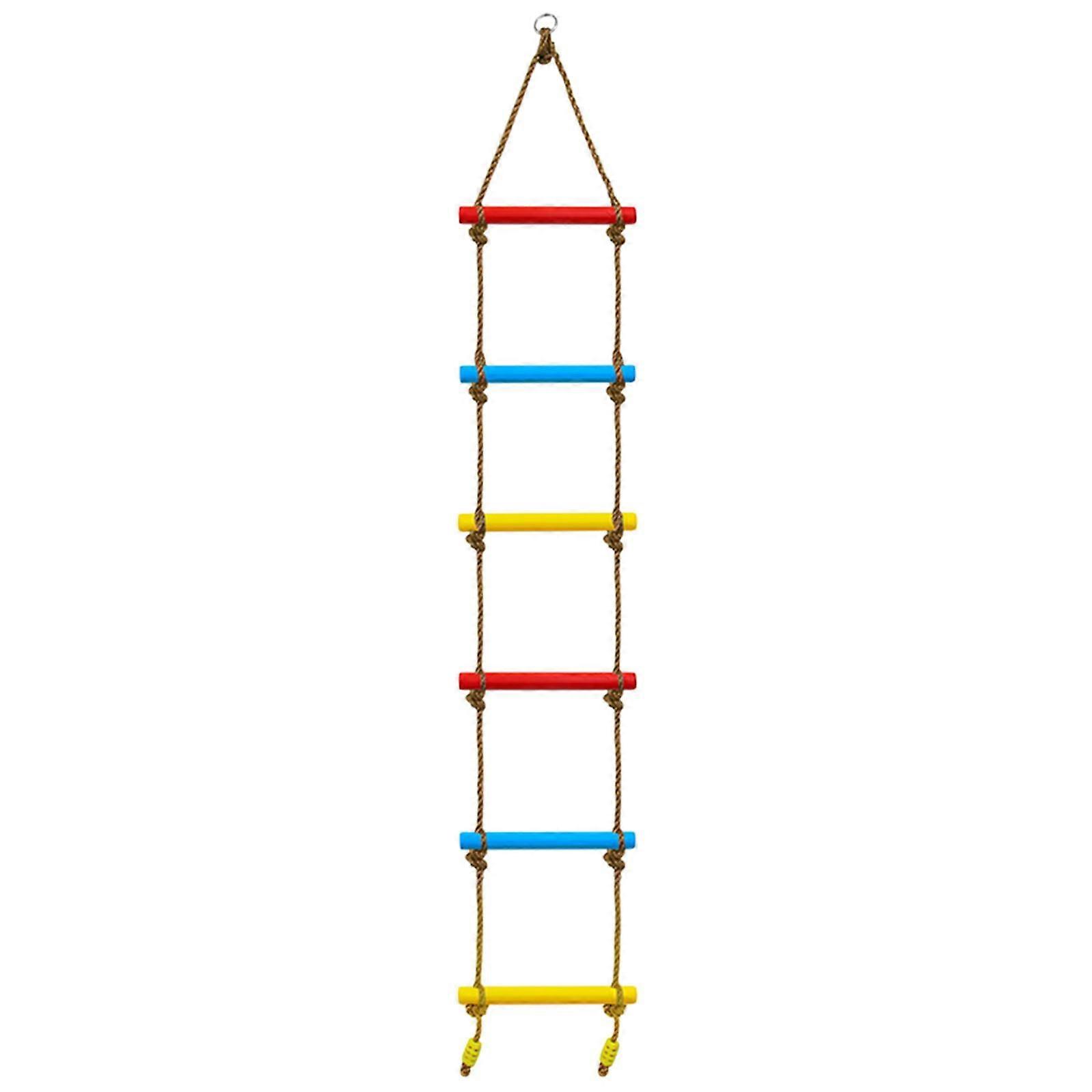 Rope Ladder with 6-Section Straps for Balance Exercise Equipment Bunt