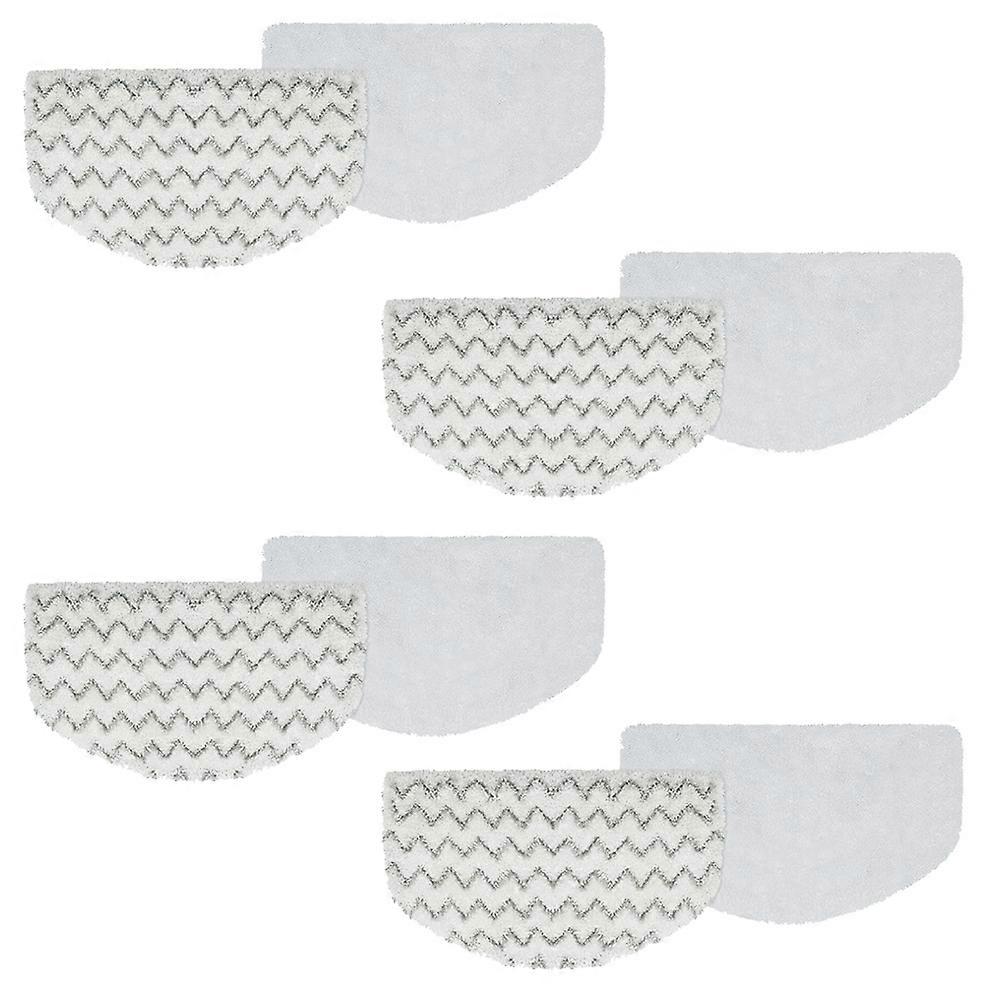 4Sets Mop Pads for Bissell PowerFresh Steam Mop 1940 1806 1544 1440 2075A 2685A 1940W,19404 Series