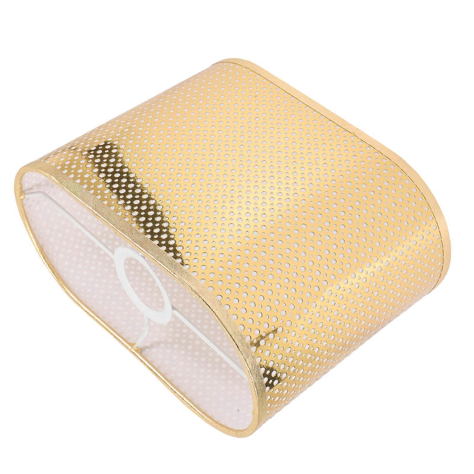 Golden Fabric Lamp Shade for Floor Lamp 2Pcs Table Light Cover