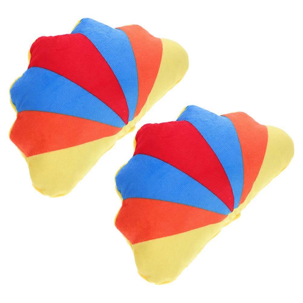 Puppy Toys Small Dogs Chew Toy for Dental Care 2Pcs Plush Interactive Toy