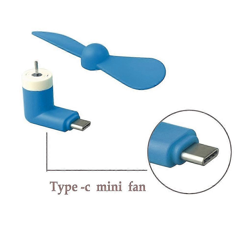 Mini Type C USB Fan Portable Cooling Fan with for Smartphone
