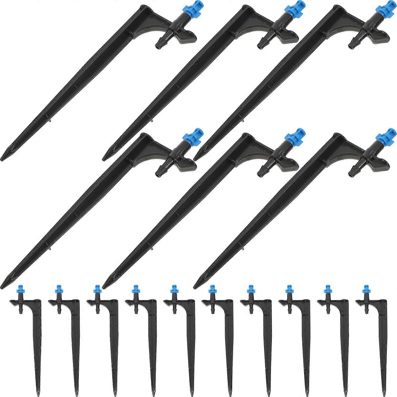 Drip Irrigation Emitters 100Pcs For Strawberry Plants In Gardening With Durable PE Material And Rectangular Shape