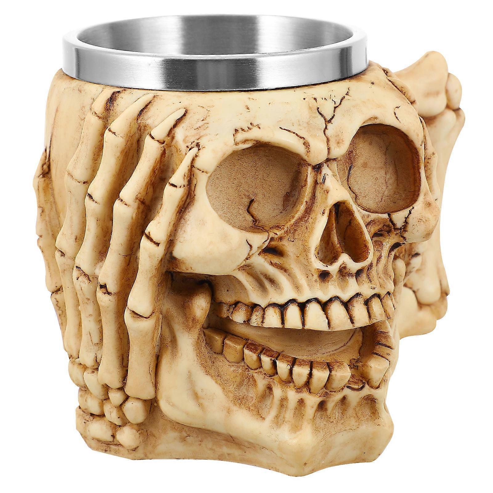 Halloween Coffee Cup Skull Shape Cup Suitable for 2Pcs Creative Use