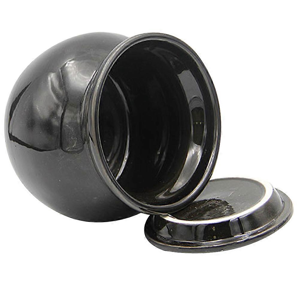 Household Ceramic Stew Pot for Kitchen Use 2Pcs Black Soup Pot