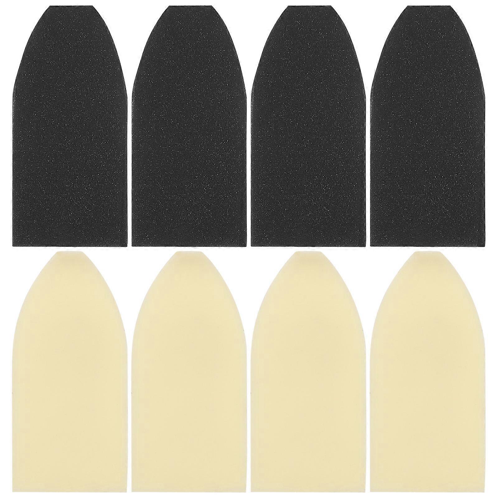 Plastic Violin Bow Tips for Violin Bow Parts Replacement 50Pcs Set