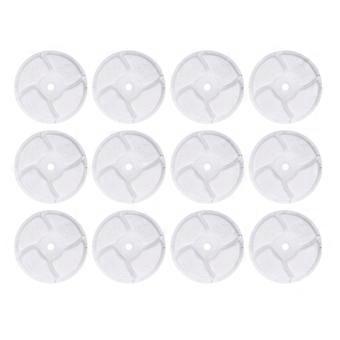 12Pcs Haustier Wasserbrunnen Filter Ersatz Aktivkohle Ionenaustausch Harz Effiziente Filtration Katze Hund Brunnen Filter für Zuhause