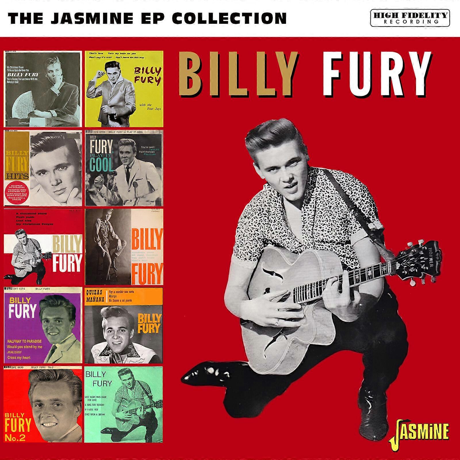 BILLY FURY - THE JASMINE EP COLLECTION [CD]