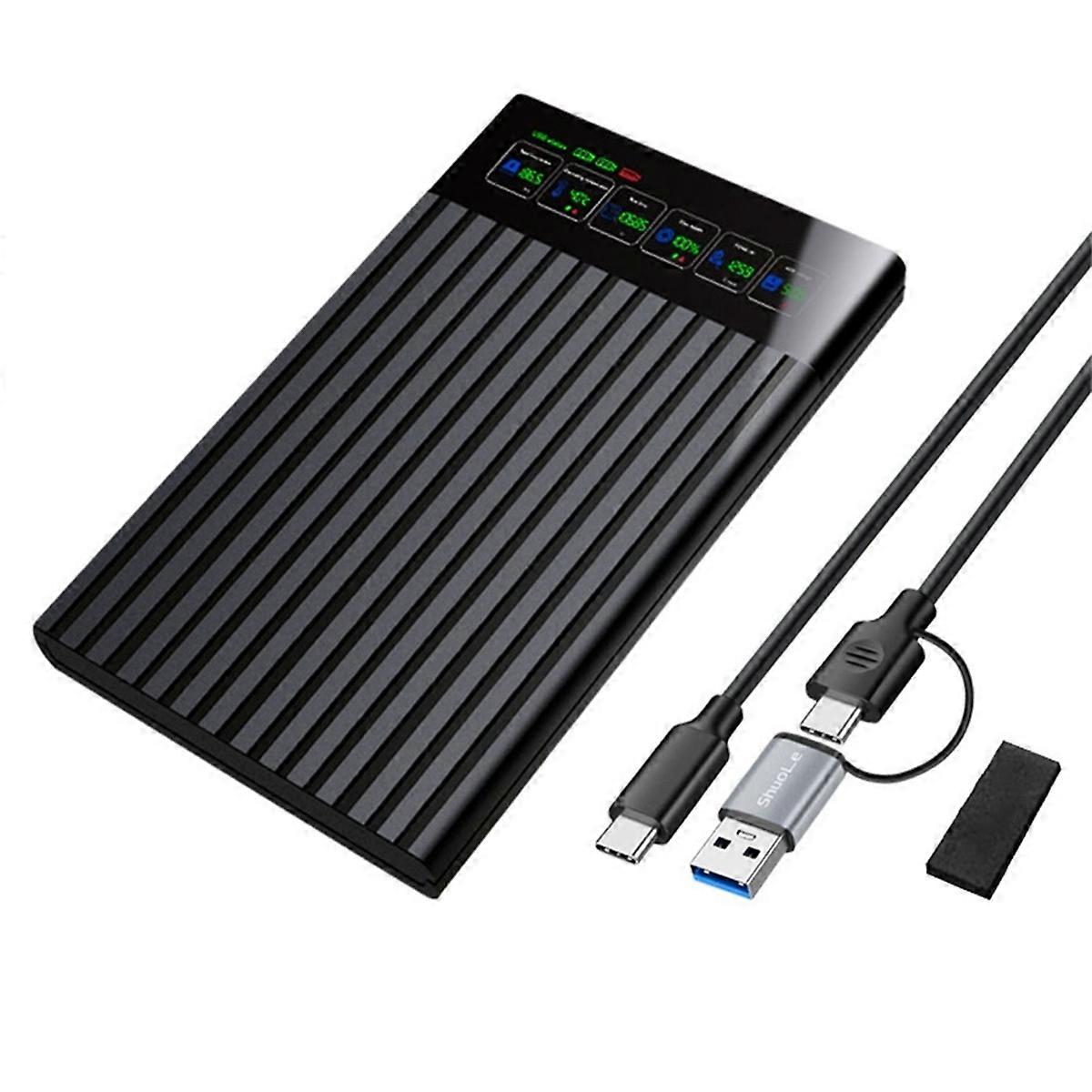 2.5 Inch SSD HDD Enclosure Case, for PC Laptop