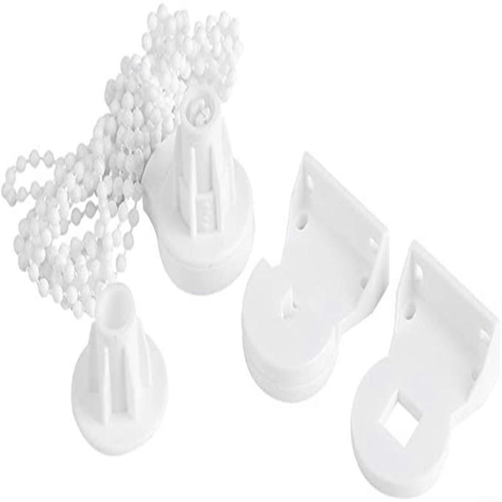 Roller Blind Controller 25mm With Hooks Bead Curtain Heads For Home Office Use Plastic Material Set Of 2