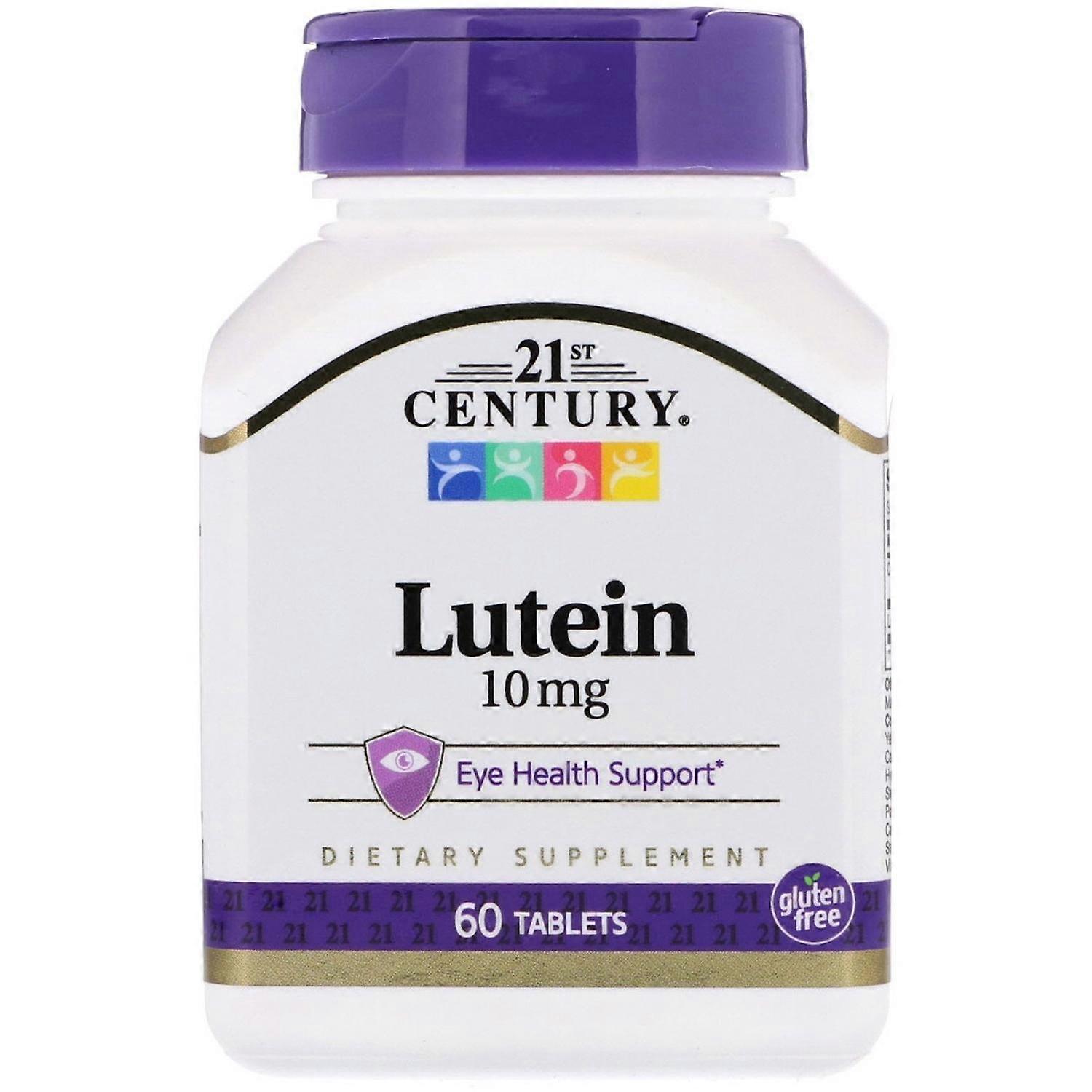 21st Century, Lutein, 10 mg, 60 Tablets