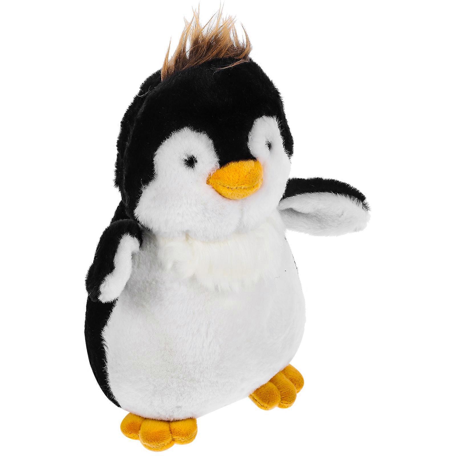 Cartoon Animal Toy Plush Stuffed Penguin Model Simulation Toy For Kids Sofa Ornament 1Pack