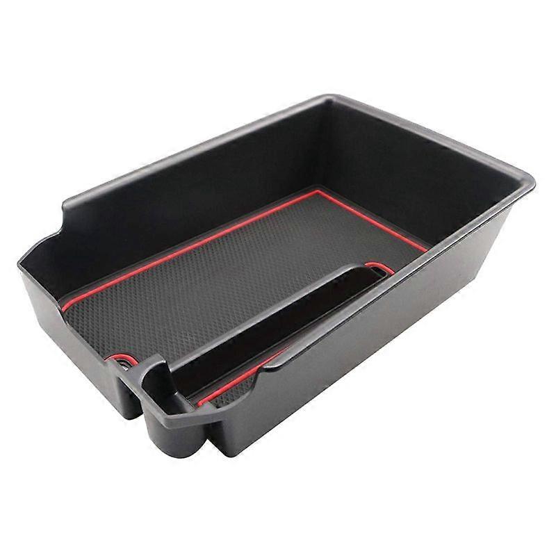 For X3 G01 X4 G02 2018-2021 Car Central Console Armrest Box Storage Box Pallet Tray Container with Rubber Mat