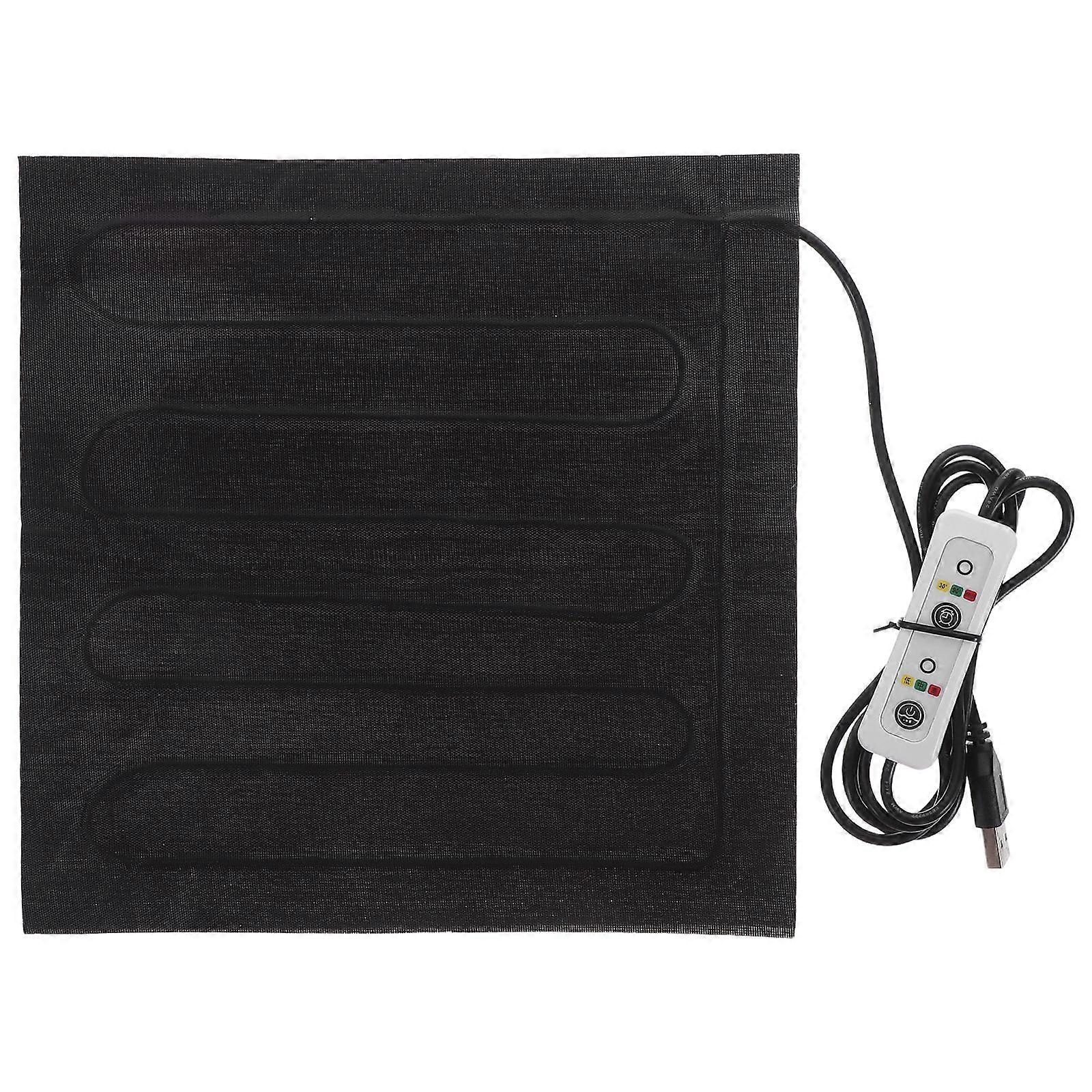 Reptile Heat Pad: Usb Reptile Heating Mat with Temperature Control - Adjustable Heating Pad for Small Pets Snakes Lizards Tortoises