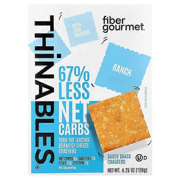Fiber Gourmet, ThinablesÃÂÃÂÃÂÃÂ®, Ranch, 4.25 oz (120 g)
