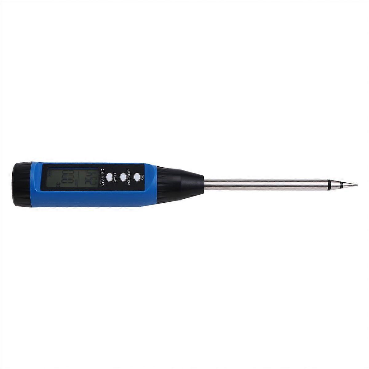 Soil Nutrient Meter Quick-Acting Nitrogen Analyzer Fertility Tester Gardening Agriculture LED Soil Tester LY606+LY601