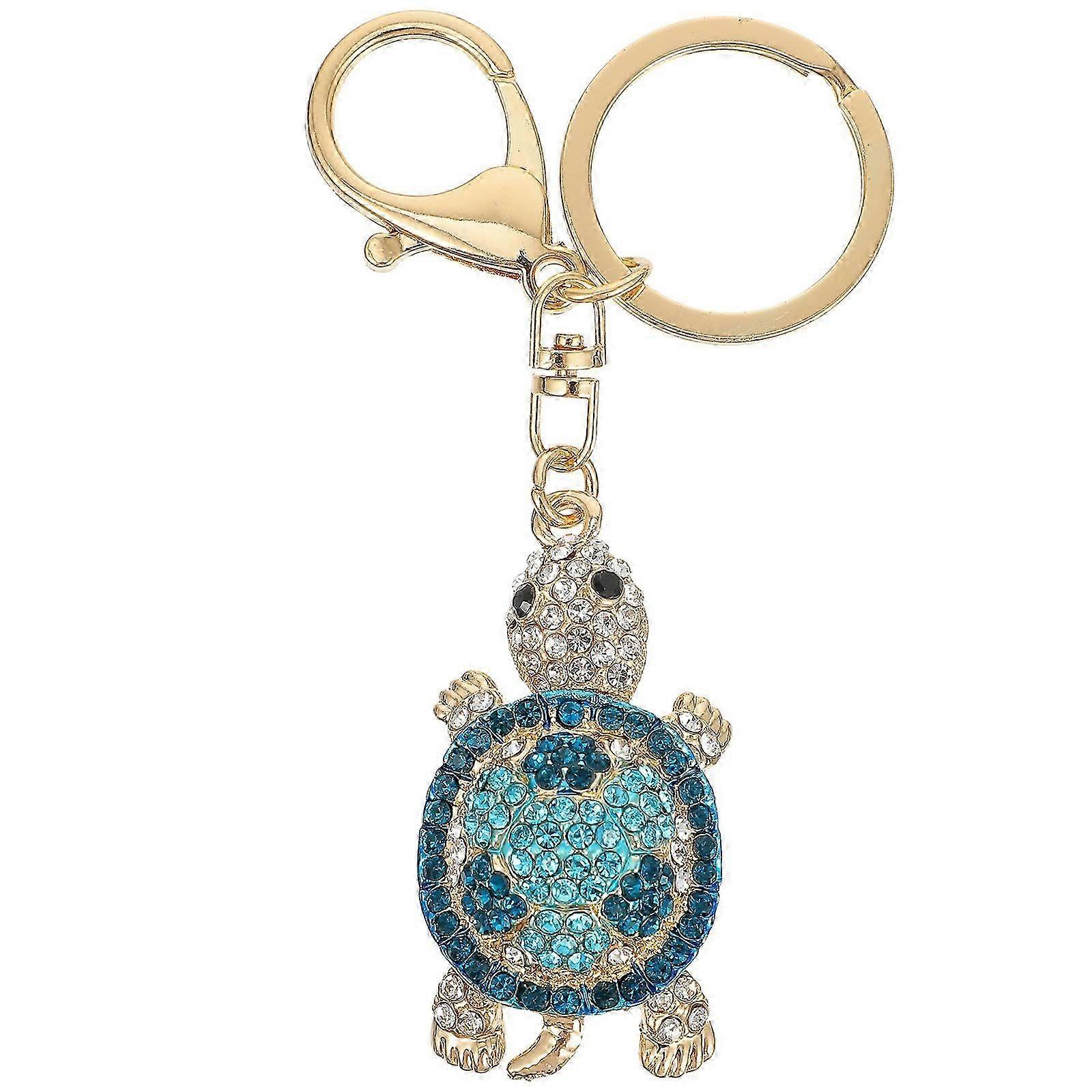 1pc Tortue Porte-clés Key Pendentif Sac Pendentif Pendentif Décor Tortue Porte-clés