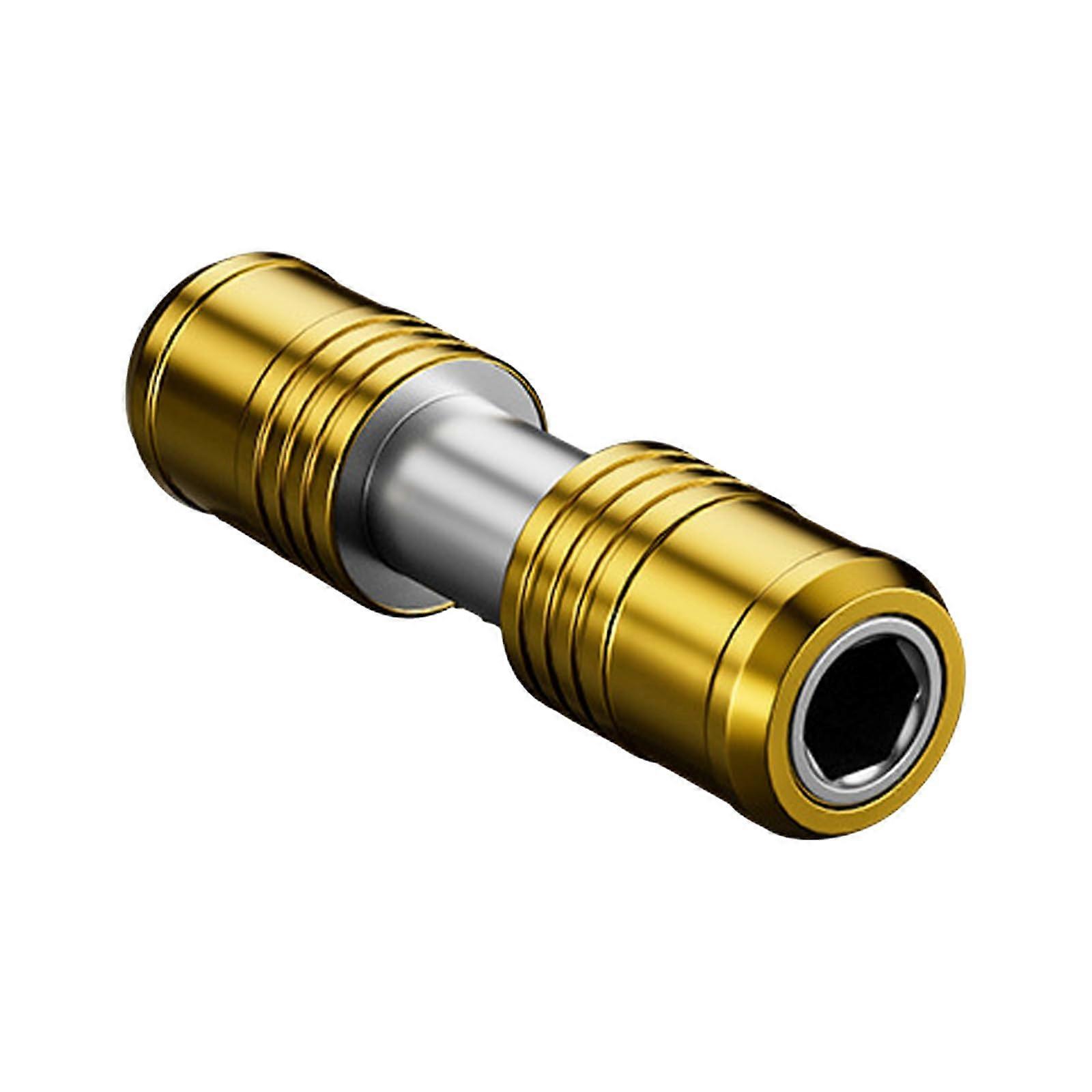 Hexagonal Shanks Double Ended Quick Changes Adapter With Auto Locking Mechanism Waterproof For Electric Drill 1 Piece